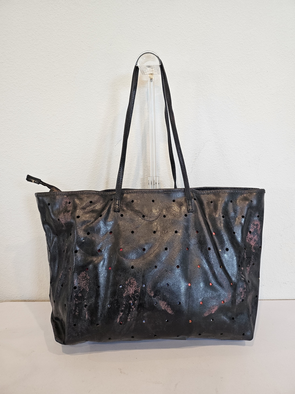 Fendi Perforated Zucca Spalmati Roll Tote - Picture 2 of 11